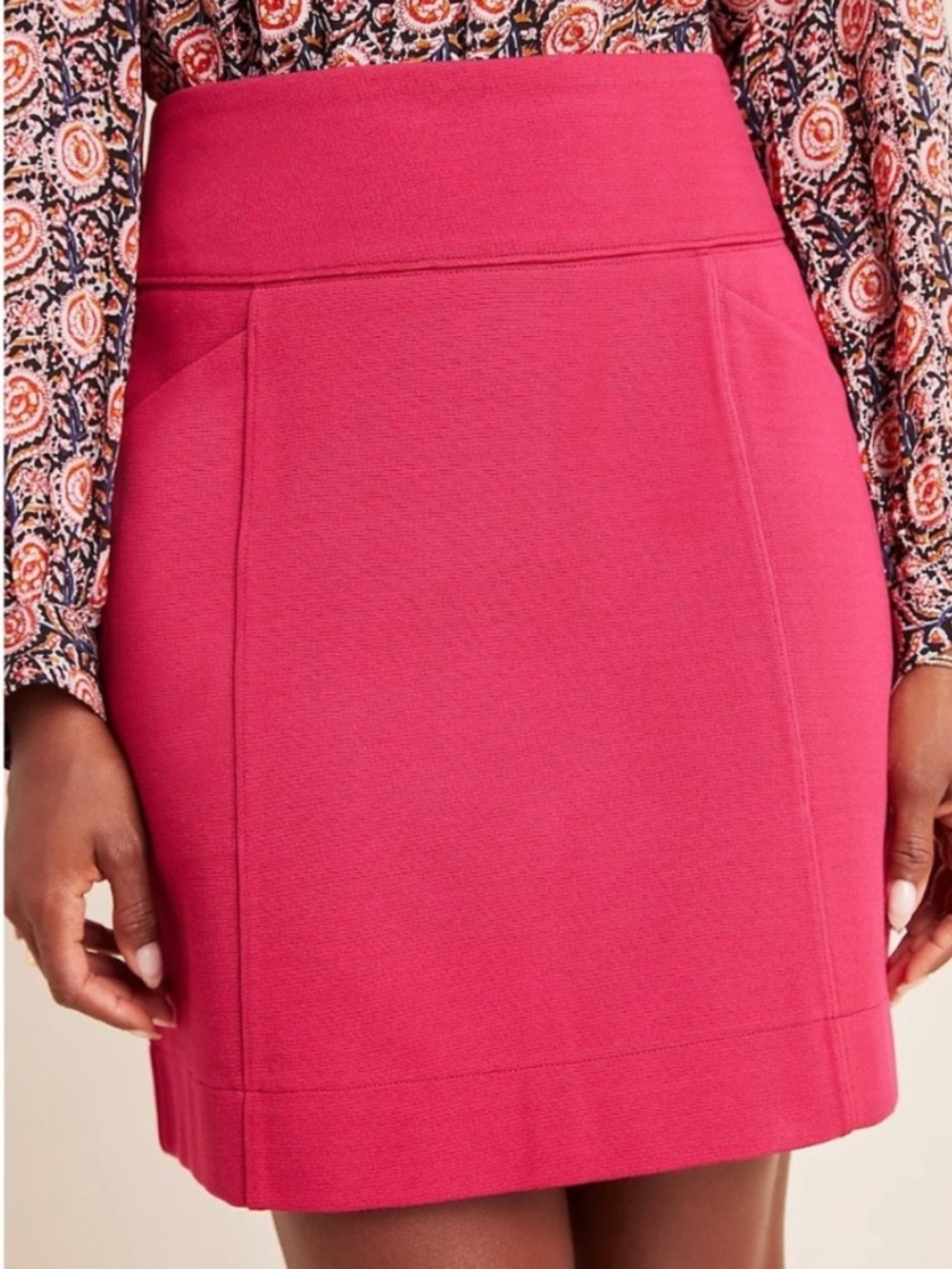 NWT Maeve Mackenzie Ponte Mini Skirt from Anthropologie.